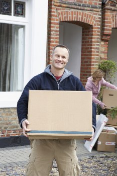 Man and van vehicle loading furniture in Dartmouthpark