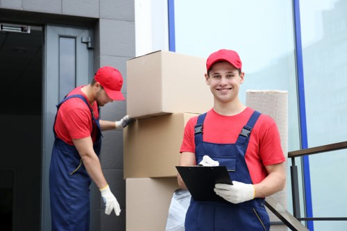 Storage facility safety overview with staff and secure access areas