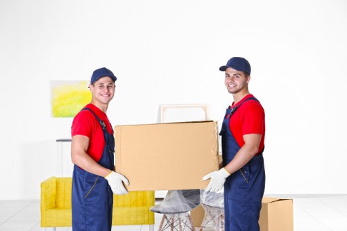 Sustainable storage operation with organized waste separation and reuse focus