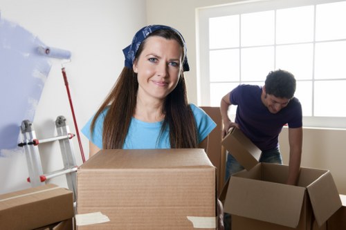 Local packing team organizing a residential move in Dartmouthpark