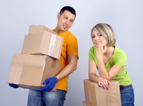 Professional team handling office furniture in Dartmouthpark