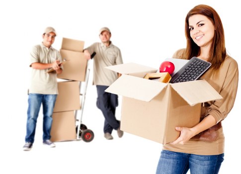 Professional movers handling furniture in Dartmouthpark